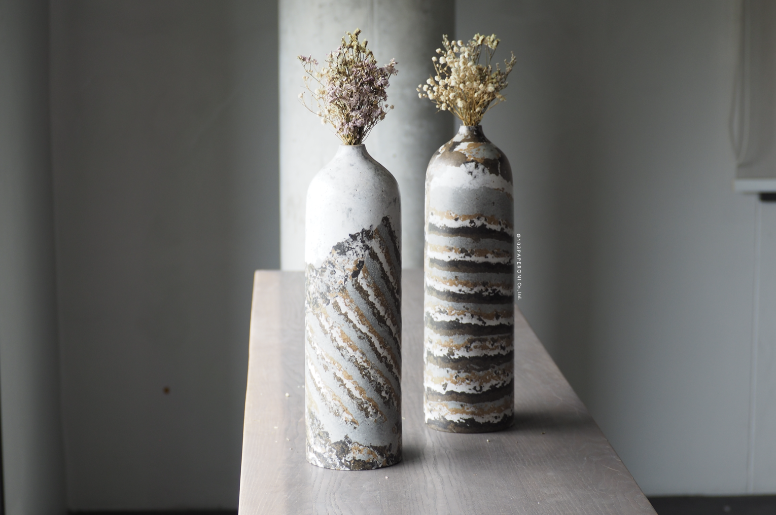 NEXTS COLLECTION NO.7 : PAPER VASE - Our designs give new life to recycled paper and other natural materials, Handmade sculptures , Which is created piece by piece. NEXTS COLLECTION NO.7 : PAPER VASE - Our designs give new life to recycled paper and other natural materials, Handmade sculptures , Which is created piece by piece.
