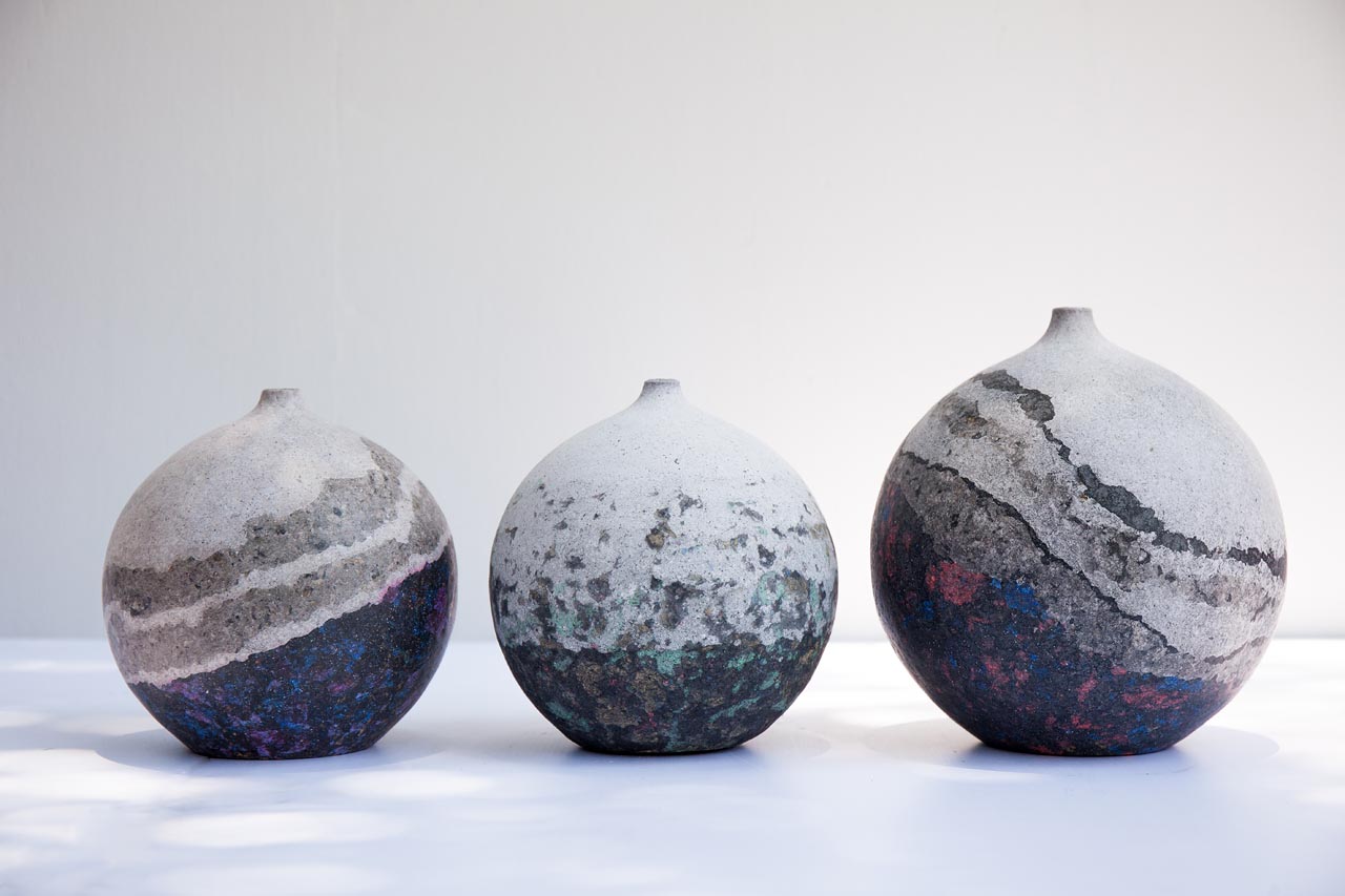 103PAPER NO.2 : PAPER VASE - Our designs give new life to recycled paper and other natural materials, Handmade sculptures , Which is created piece by piece. 103PAPER NO.2 : PAPER VASE - Our designs give new life to recycled paper and other natural materials, Handmade sculptures , Which is created piece by piece.
