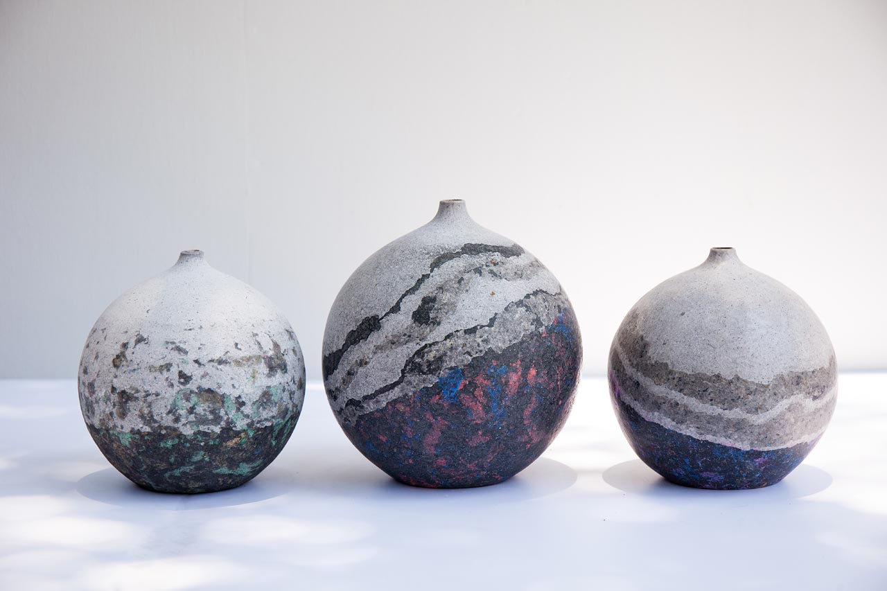 103PAPER NO.2 : PAPER VASE - Our designs give new life to recycled paper and other natural materials, Handmade sculptures , Which is created piece by piece. 103PAPER NO.2 : PAPER VASE - Our designs give new life to recycled paper and other natural materials, Handmade sculptures , Which is created piece by piece.