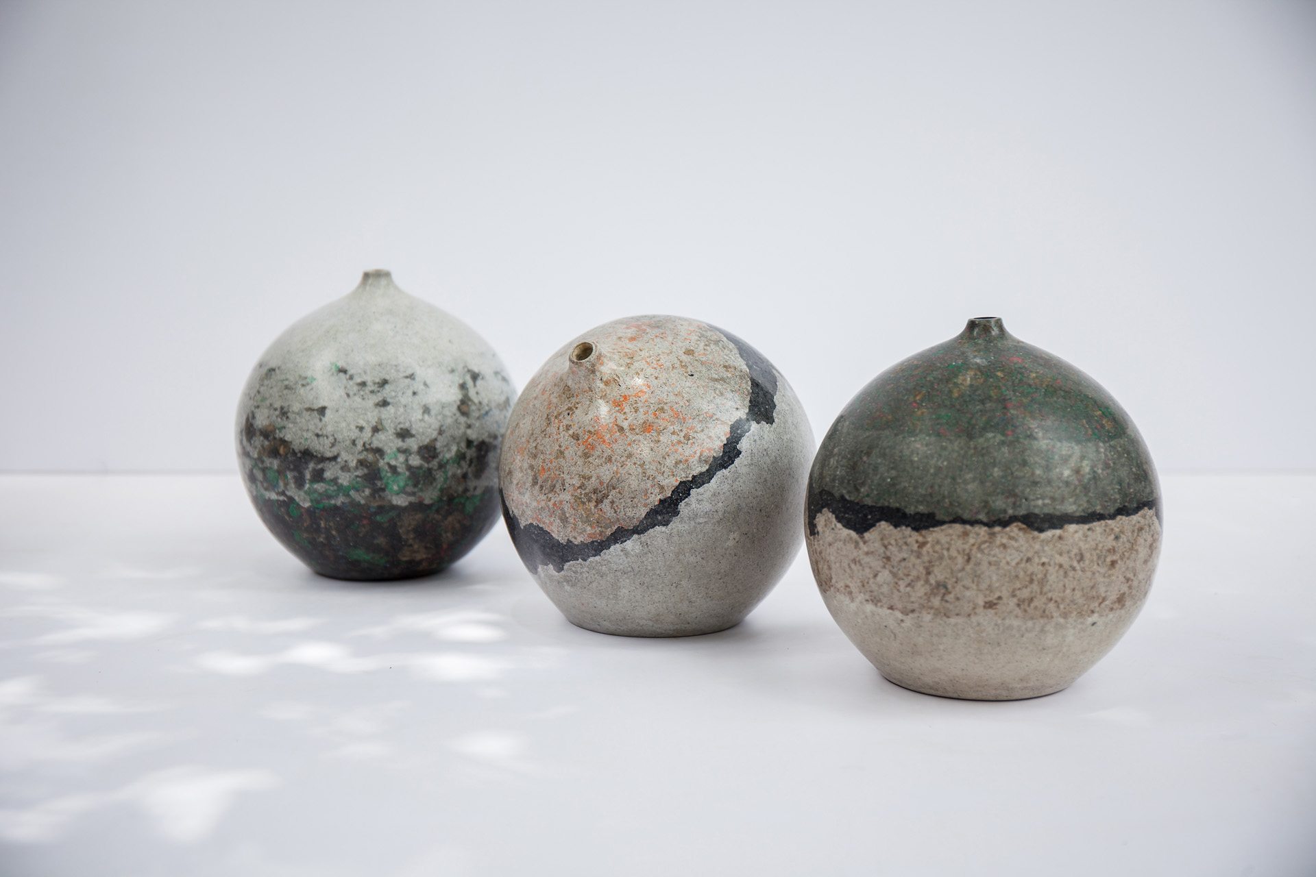 103PAPER NO.10  :  PAPER VASE  -  Our designs give new life to recycled paper and other natural materials,  Handmade sculptures , Which is created piece by piece.