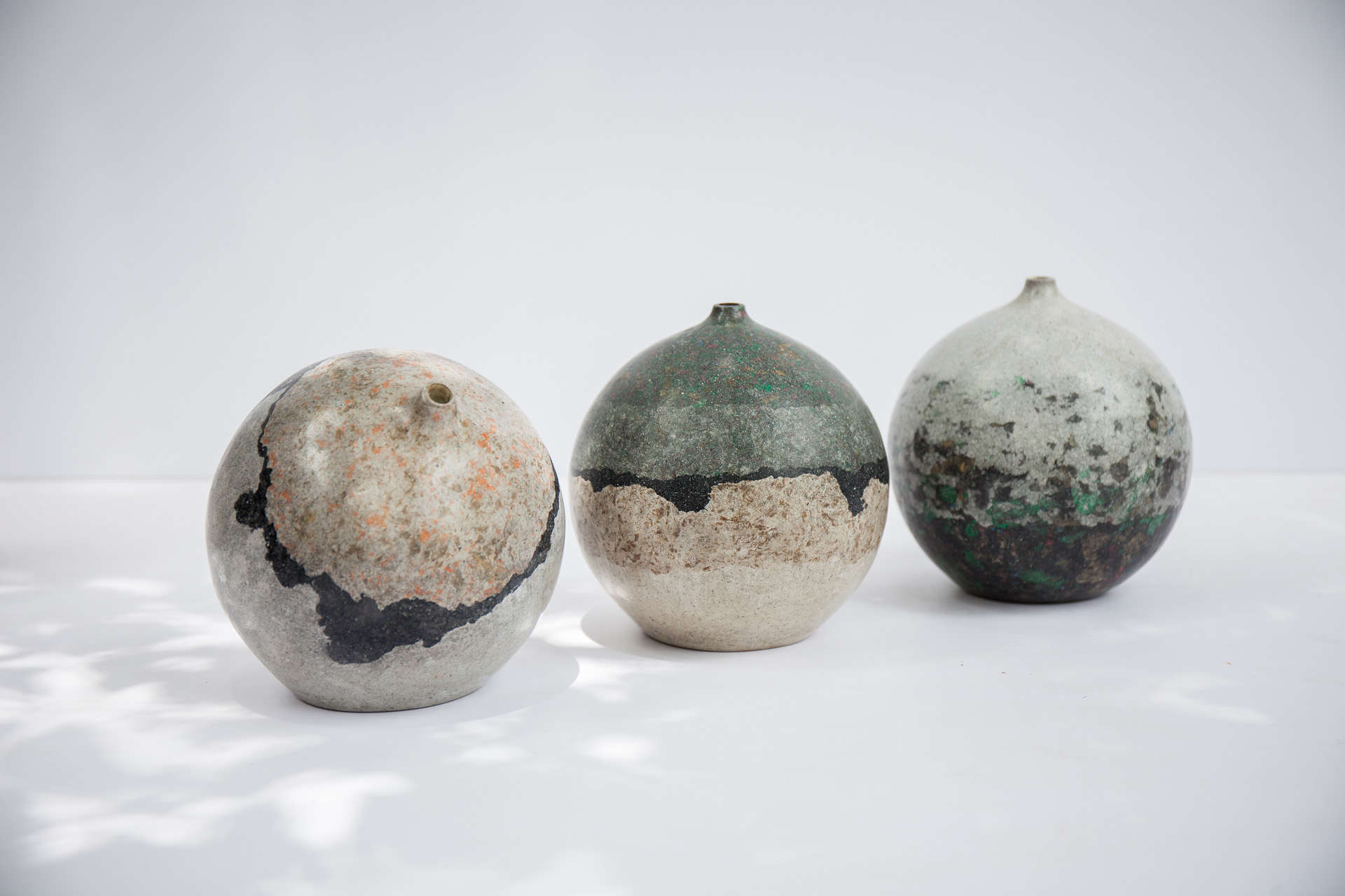103PAPER NO.10  :  PAPER VASE  -  Our designs give new life to recycled paper and other natural materials,  Handmade sculptures , Which is created piece by piece.