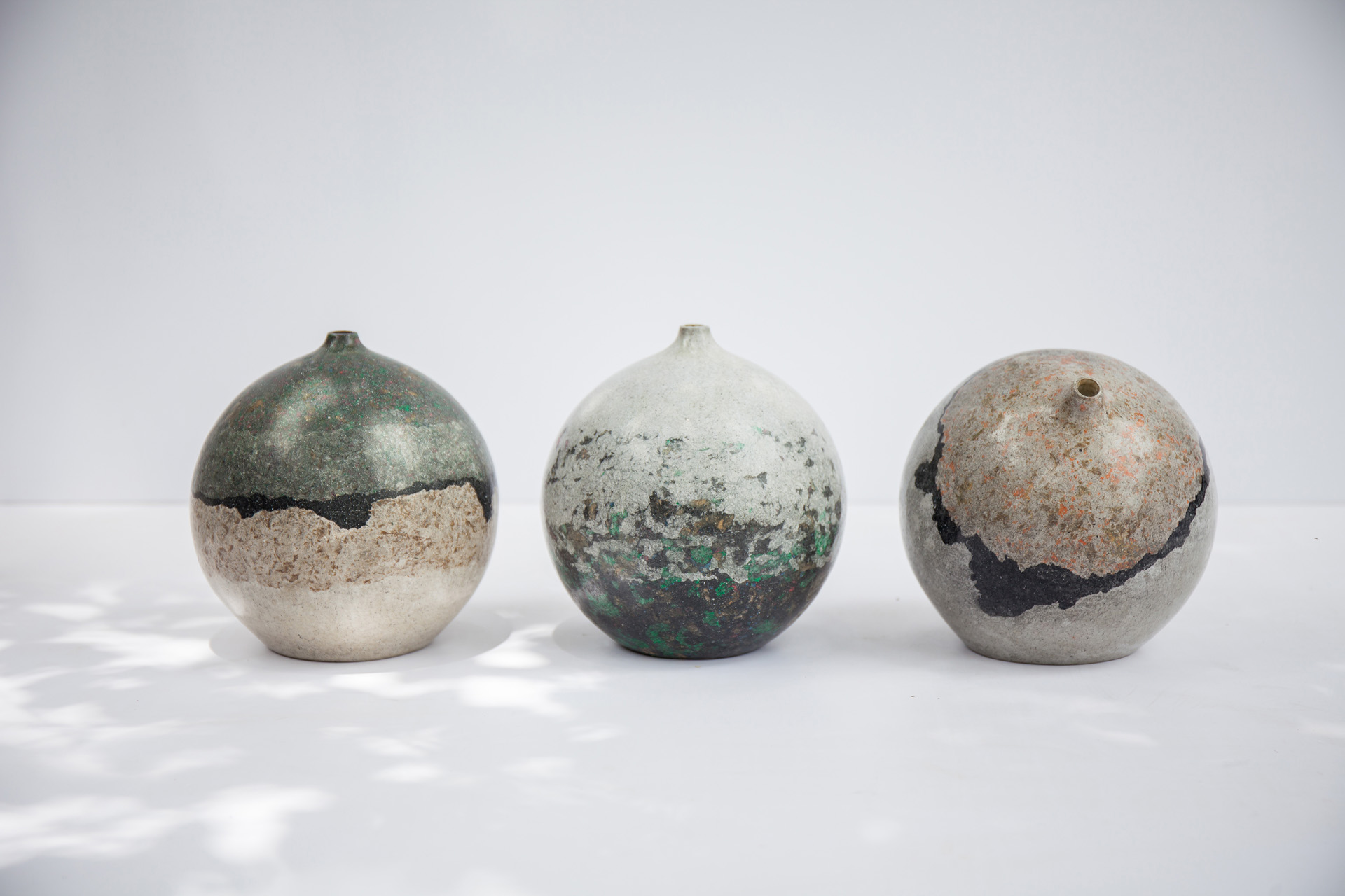 103PAPER NO.10  :  PAPER VASE  -  Our designs give new life to recycled paper and other natural materials,  Handmade sculptures , Which is created piece by piece.