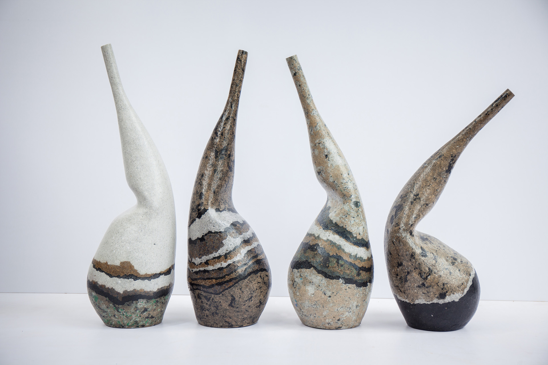 103PAPER NO.11 : PAPER VASE - Our designs give new life to recycled paper and other natural materials, Handmade sculptures , Which is created piece by piece. 103PAPER NO.11 : PAPER VASE - Our designs give new life to recycled paper and other natural materials, Handmade sculptures , Which is created piece by piece.