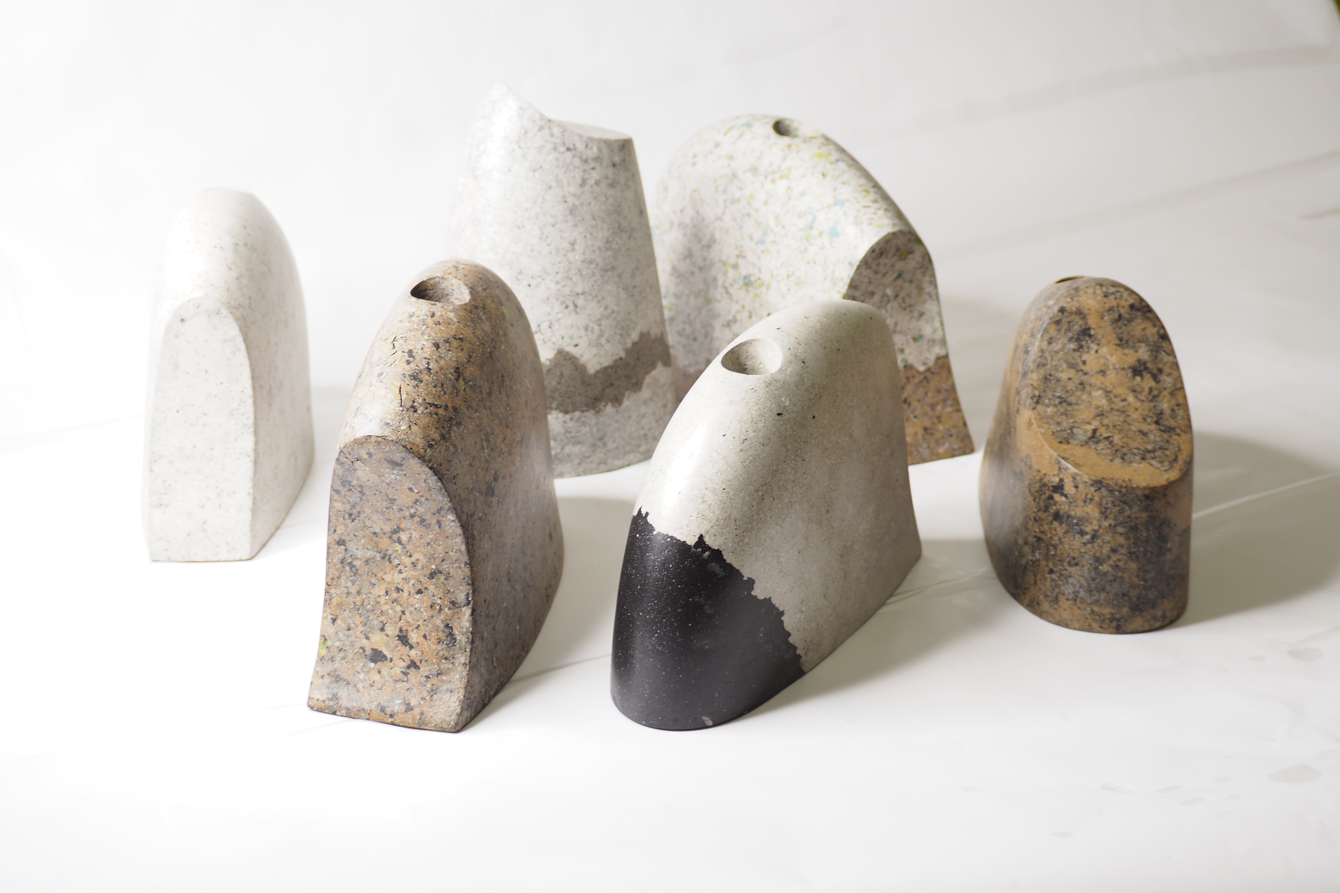 103PAPER NO.49  :  PAPER VASE  -  Our designs give new life to recycled paper and other natural materials,  Handmade sculptures , Which is created piece by piece.