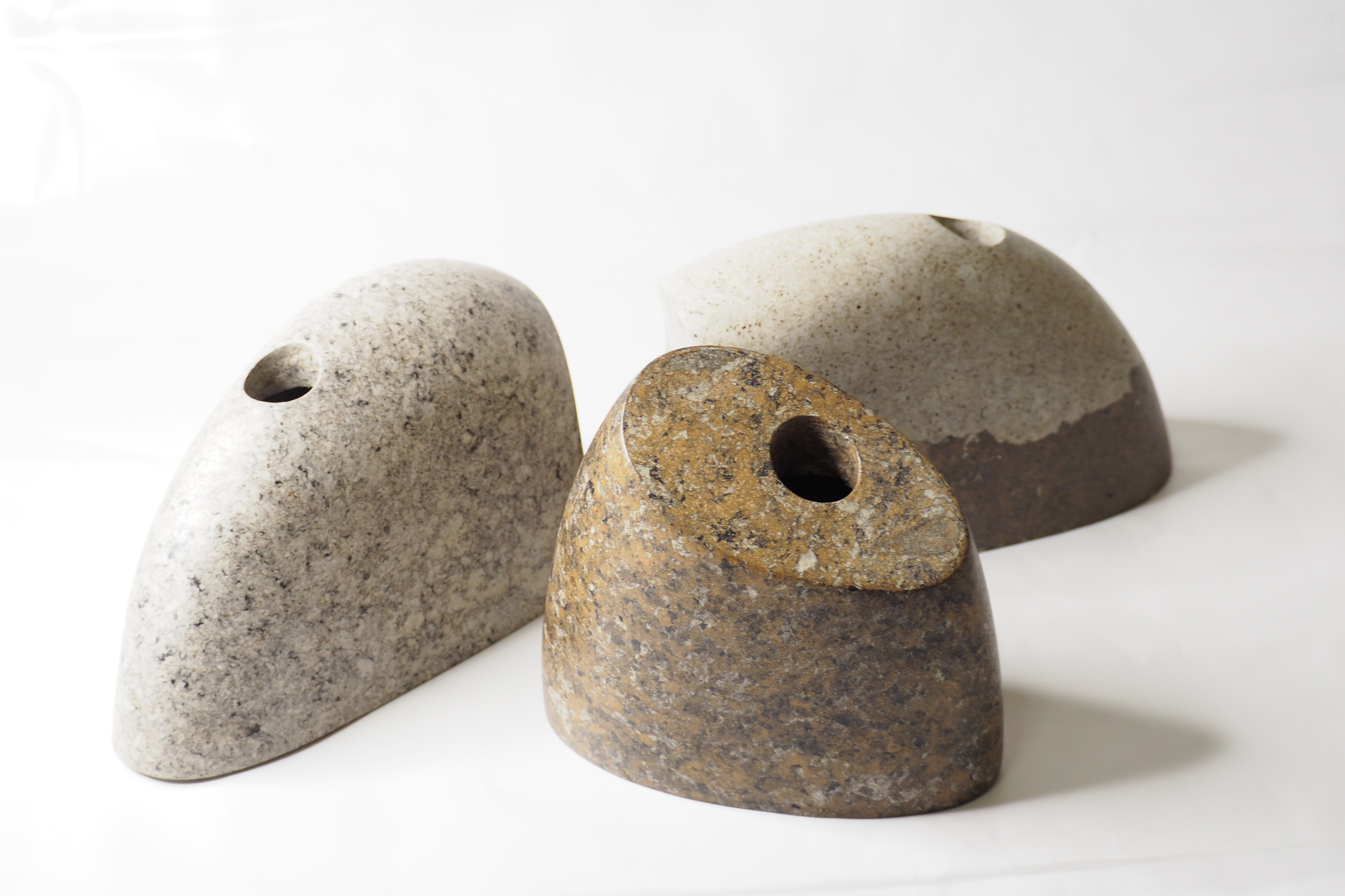 103PAPER NO.49  :  PAPER VASE  -  Our designs give new life to recycled paper and other natural materials,  Handmade sculptures , Which is created piece by piece.