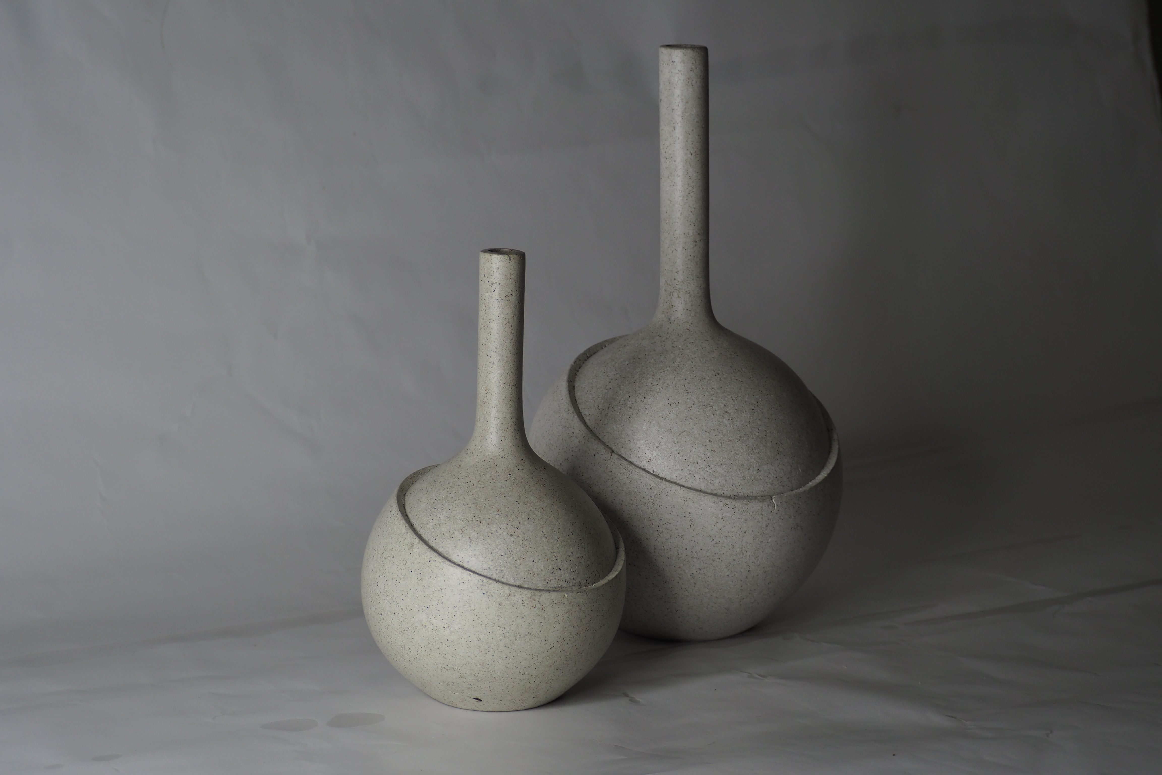 103PAPER NO.51  :  PAPER VASE  -  Our designs give new life to recycled paper and other natural materials,  Handmade sculptures , Which is created piece by piece.
