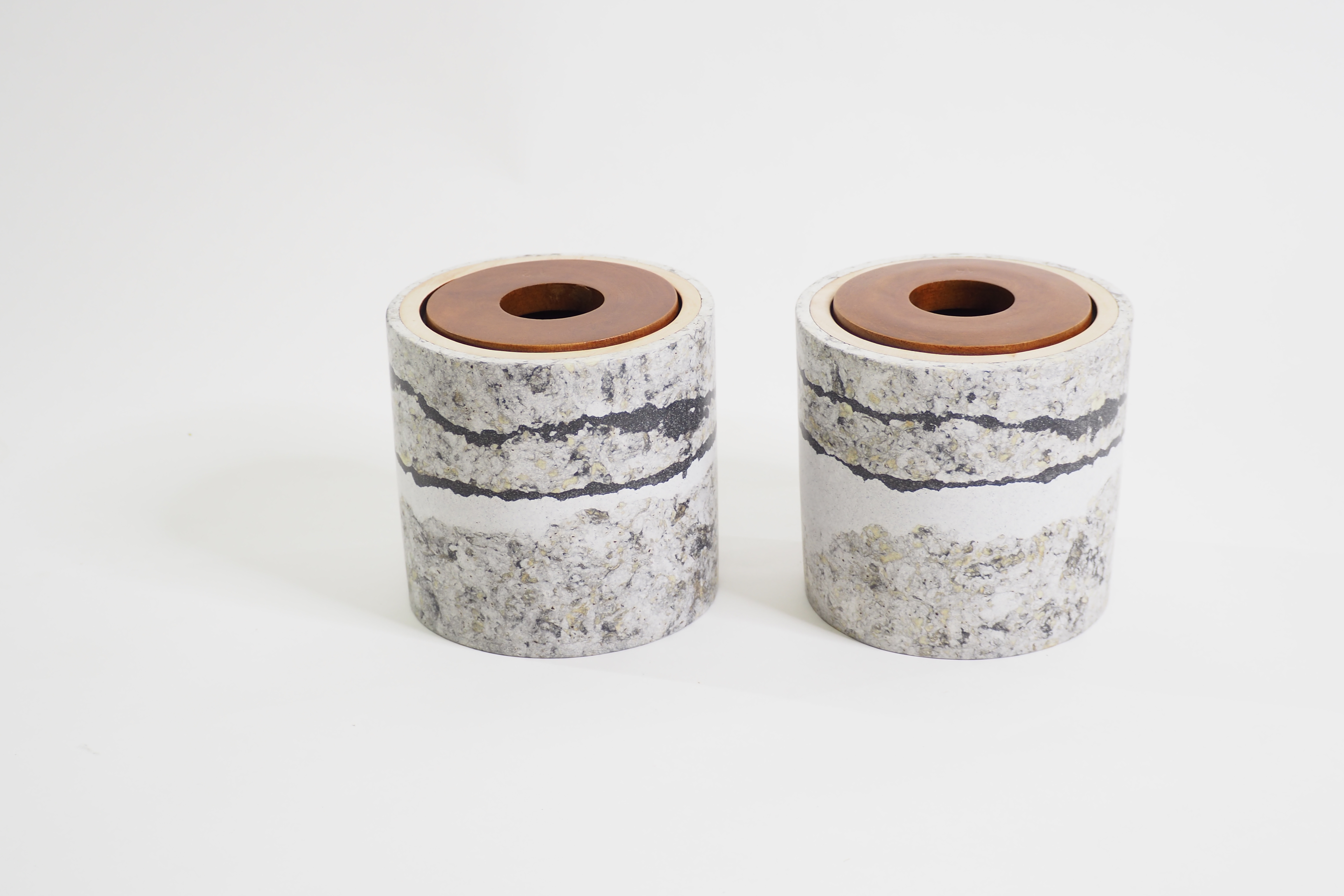 103PAPER NO.35  :  PAPER VASE  -  Our designs give new life to recycled paper and other natural materials,  Handmade sculptures , Which is created piece by piece.