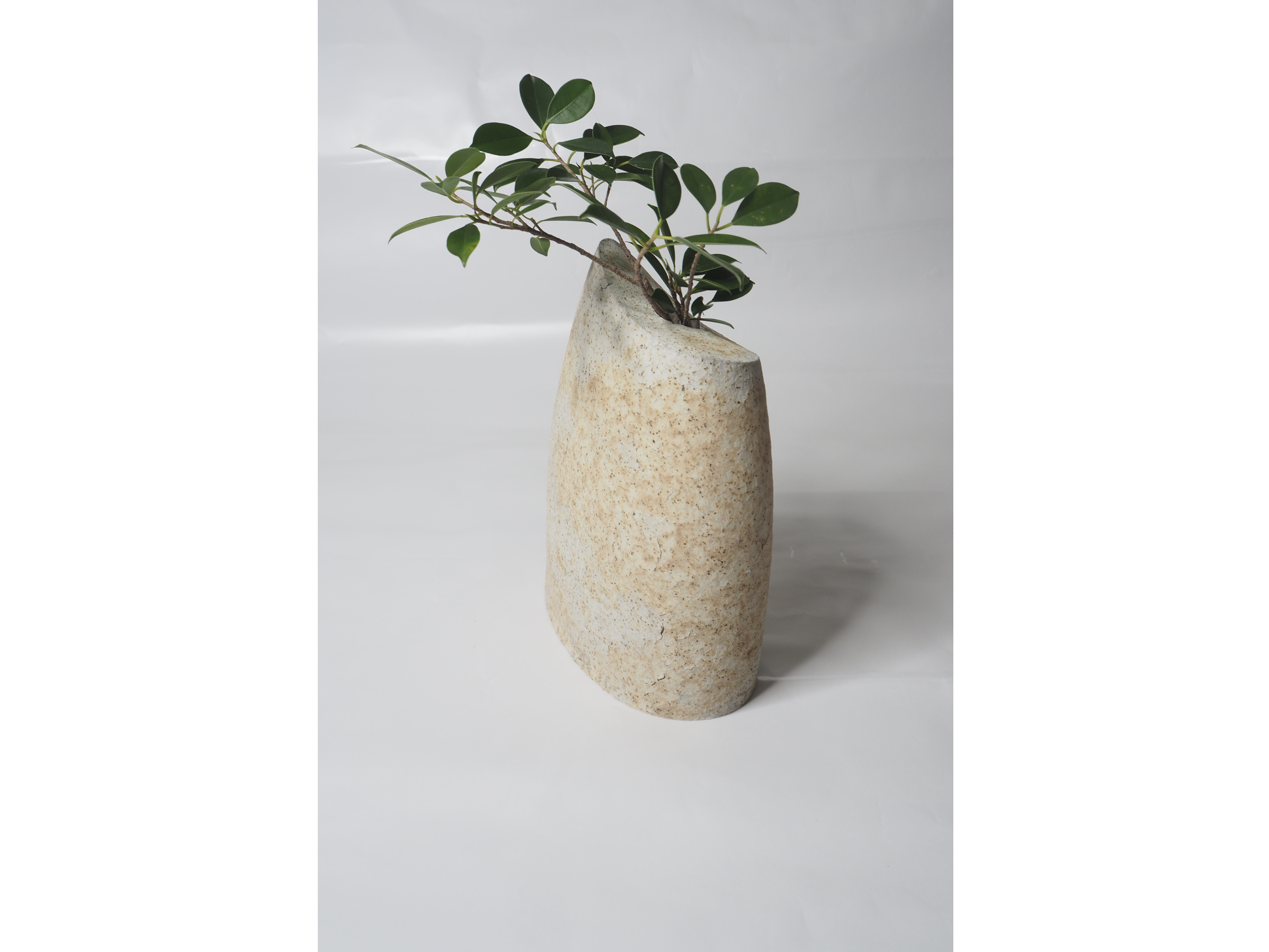 103PAPER NO.49 : PAPER VASE - Our designs give new life to recycled paper and other natural materials, Handmade sculptures , Which is created piece by piece. 103PAPER NO.49 : PAPER VASE - Our designs give new life to recycled paper and other natural materials, Handmade sculptures , Which is created piece by piece.