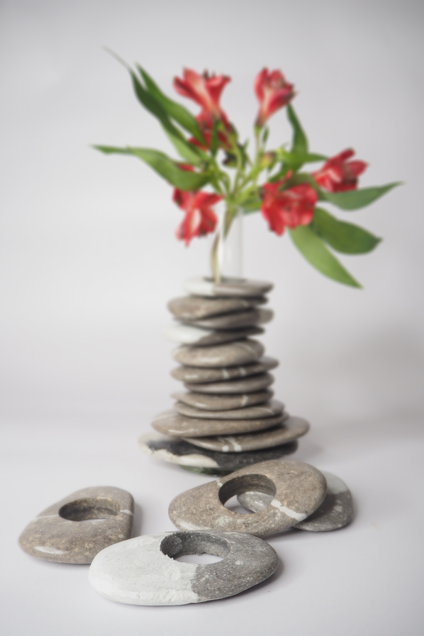 103PAPER NO.46 (Paper Rock / Paper Rock Magnet / Paper Rock Vase)   :   Our designs give new life to recycled paper and other natural materials,  Handmade sculptures , Which is created piece by piece.