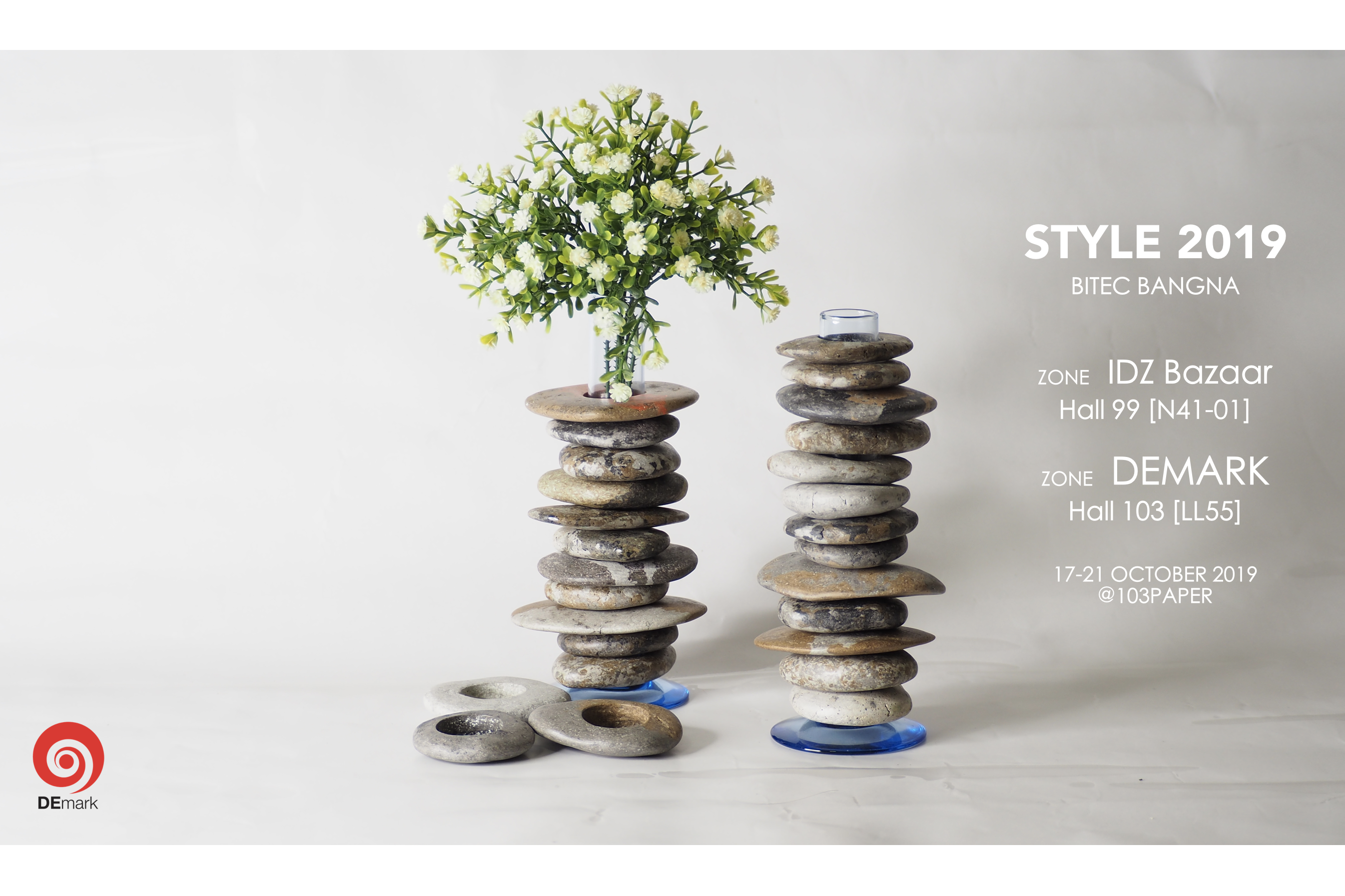 103PAPER NO.46 (Paper Rock / Paper Rock Magnet / Paper Rock Vase)   :   Our designs give new life to recycled paper and other natural materials,  Handmade sculptures , Which is created piece by piece.