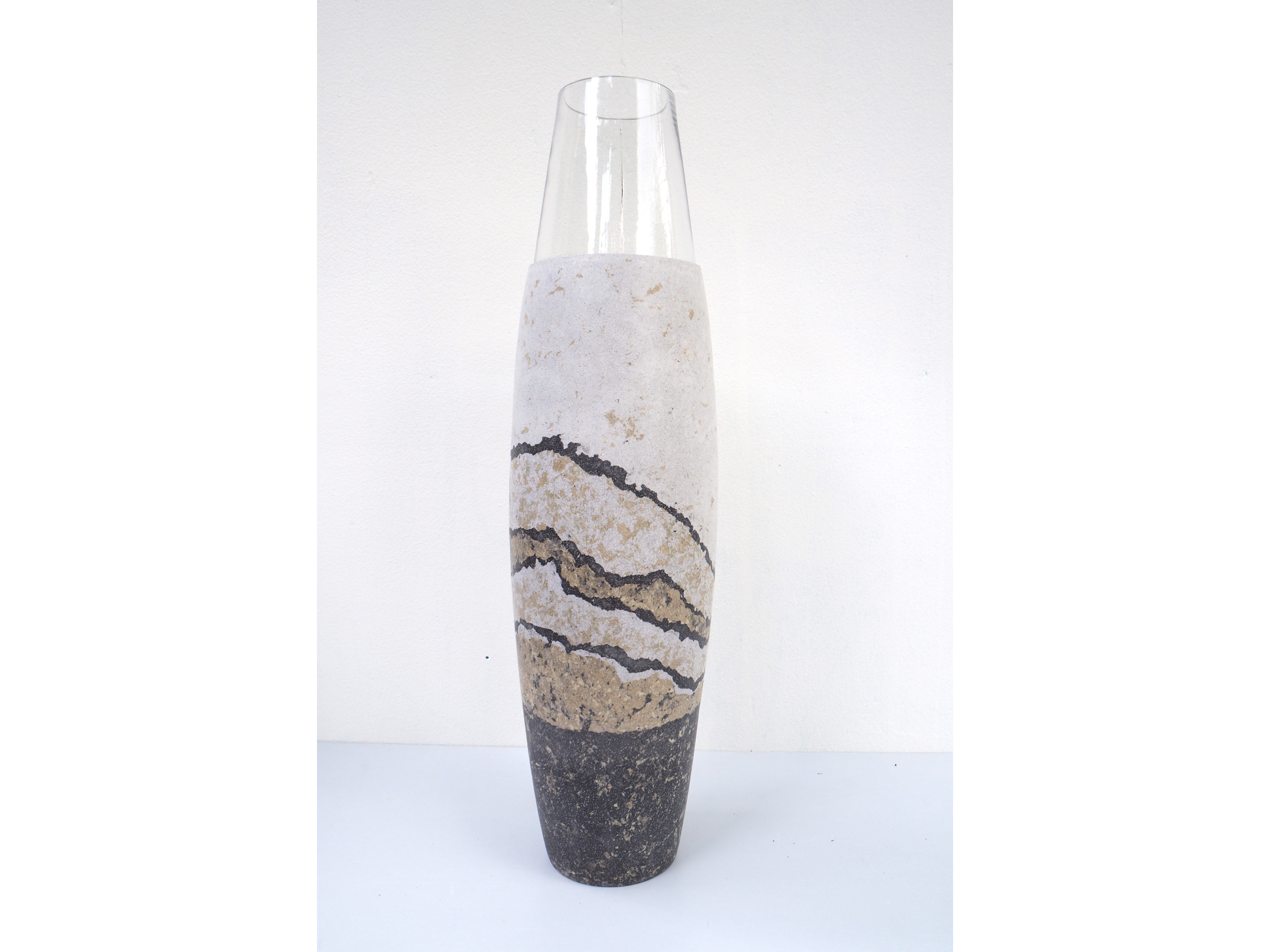 103PAPER NO.32 : PAPER VASE - Our designs give new life to recycled paper and other natural materials, Handmade sculptures , Which is created piece by piece. 103PAPER NO.32 : PAPER VASE - Our designs give new life to recycled paper and other natural materials, Handmade sculptures , Which is created piece by piece.