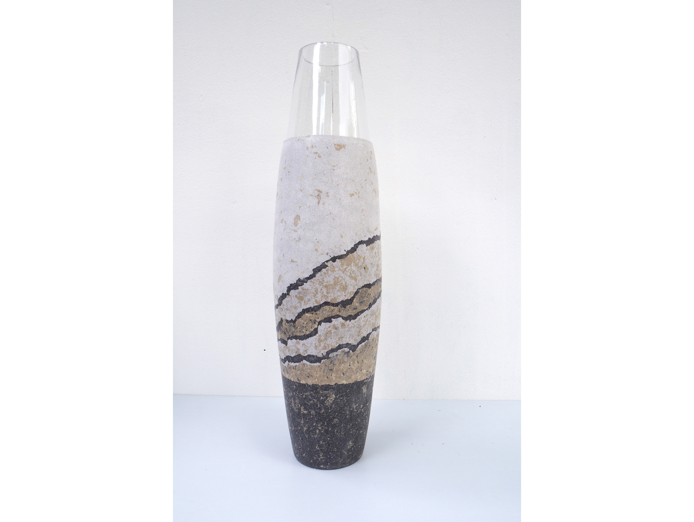 103PAPER NO.32 : PAPER VASE - Our designs give new life to recycled paper and other natural materials, Handmade sculptures , Which is created piece by piece. 103PAPER NO.32 : PAPER VASE - Our designs give new life to recycled paper and other natural materials, Handmade sculptures , Which is created piece by piece.