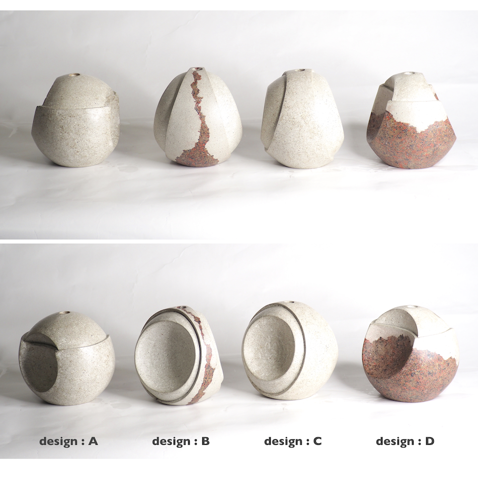 103PAPER NO.37 : PAPER VASE - Our designs give new life to recycled paper and other natural materials, Handmade sculptures , Which is created piece by piece. 103PAPER NO.37 : PAPER VASE - Our designs give new life to recycled paper and other natural materials, Handmade sculptures , Which is created piece by piece.
