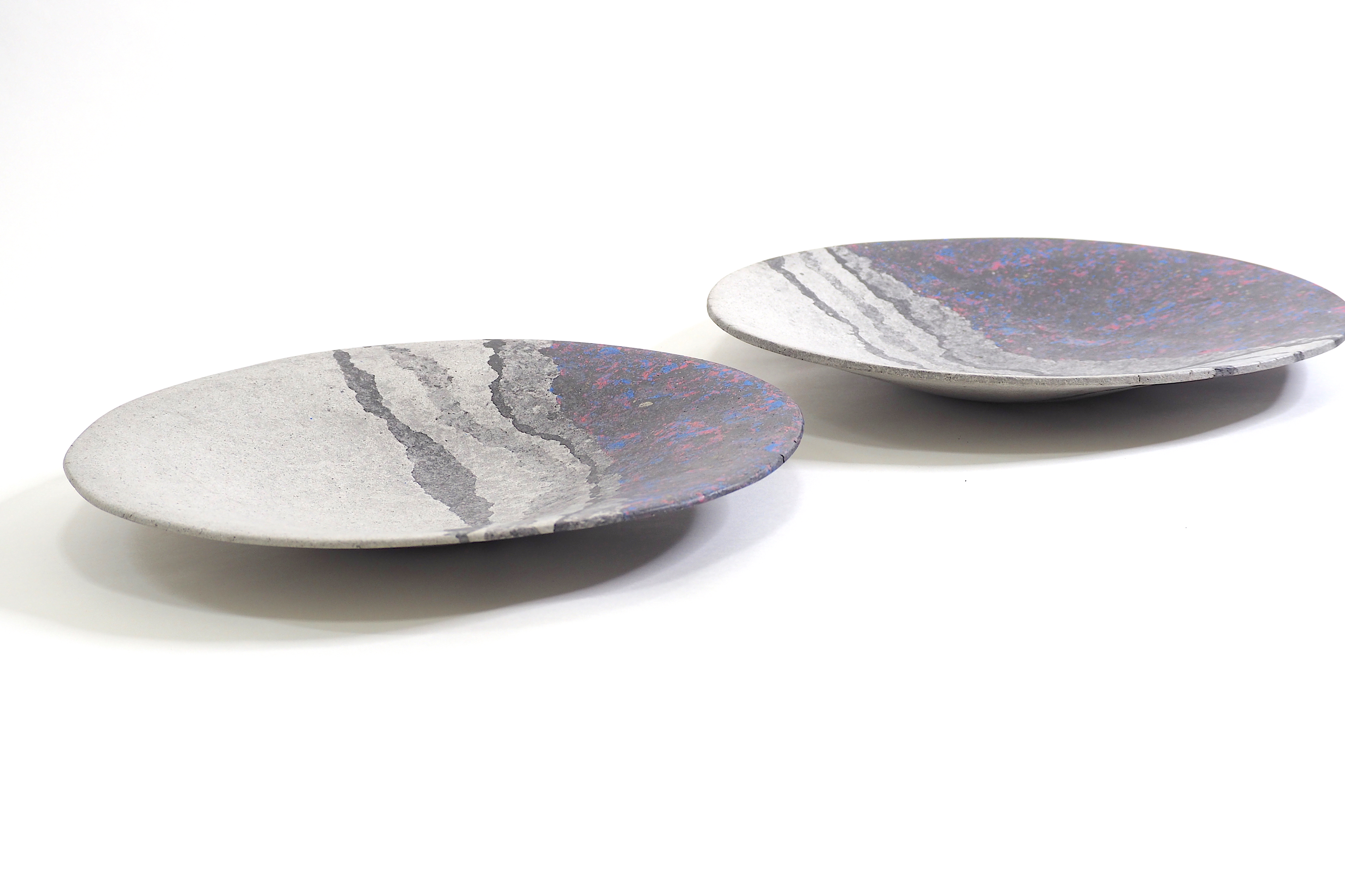 103PAPER NO.15 : PAPER TRAY -  Our designs give new life to recycled paper and other natural materials,  Handmade sculptures , Which is created piece by piece.
