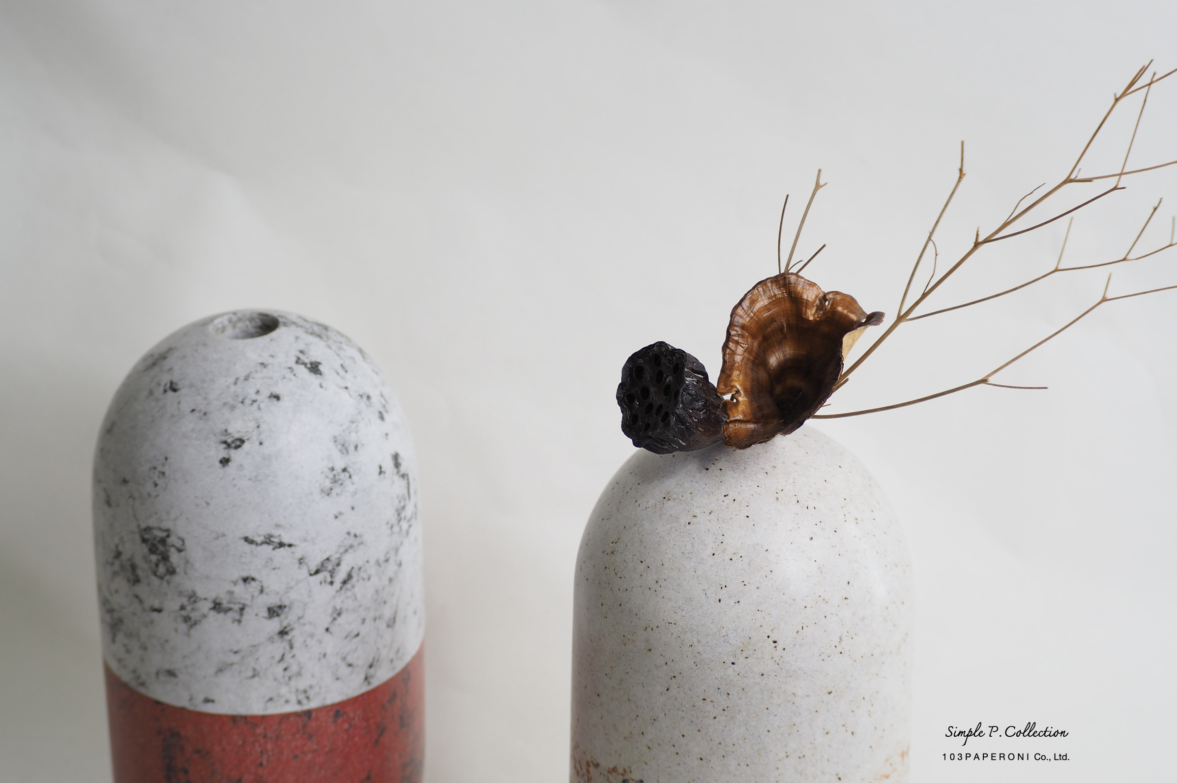 SIMPLY P COLLECTION NO.2 : PAPER VASE - Our designs give new life to recycled paper and other natural materials, Handmade sculptures , Which is created piece by piece. SIMPLY P COLLECTION NO.2 : PAPER VASE - Our designs give new life to recycled paper and other natural materials, Handmade sculptures , Which is created piece by piece.