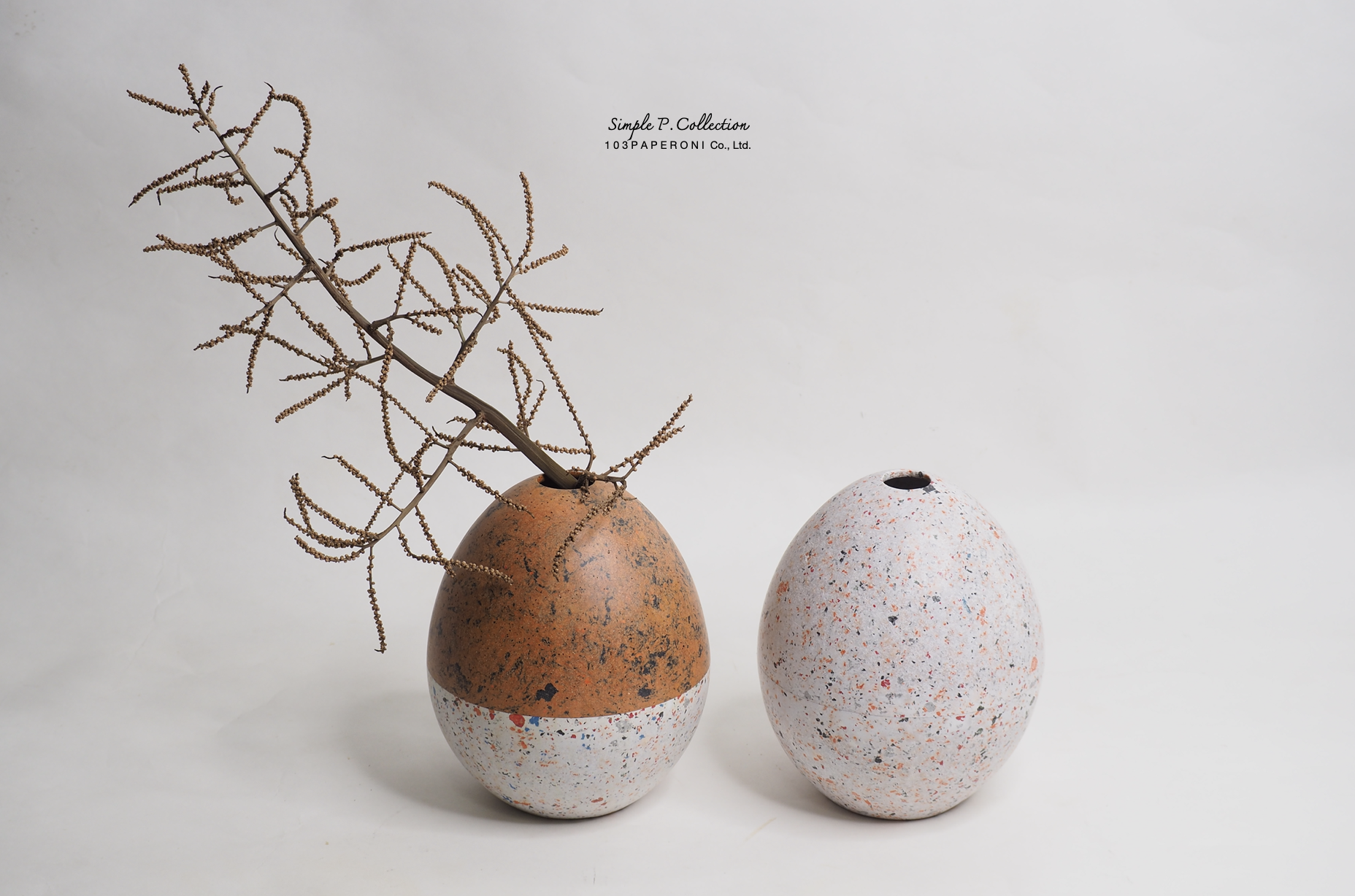 SIMPLY P COLLECTION NO.3 : PAPER VASE - Our designs give new life to recycled paper and other natural materials, Handmade sculptures , Which is created piece by piece. SIMPLY P COLLECTION NO.3 : PAPER VASE - Our designs give new life to recycled paper and other natural materials, Handmade sculptures , Which is created piece by piece.
