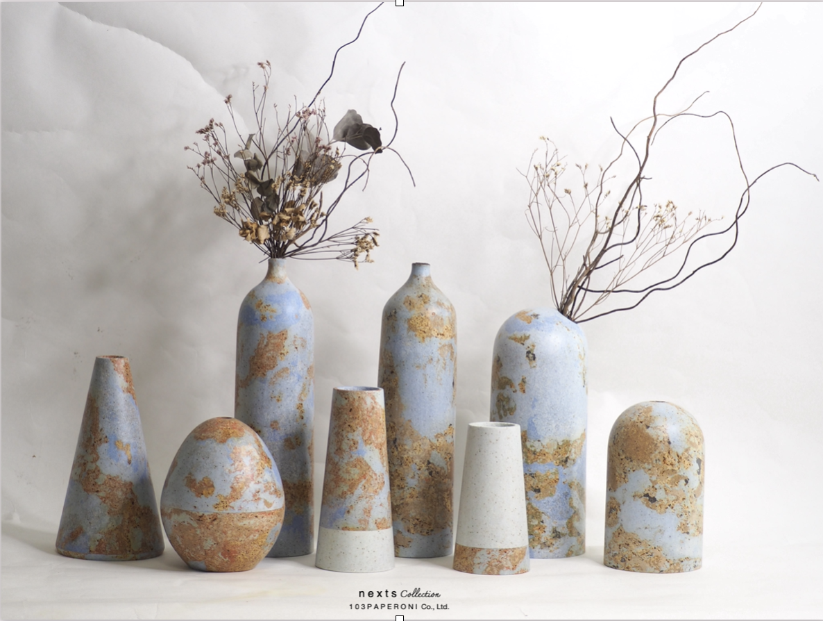 NEXTS NO.1 : PAPER VASE - Our designs give new life to recycled paper and other natural materials, Handmade sculptures , Which is created piece by piece. NEXTS NO.1 : PAPER VASE - Our designs give new life to recycled paper and other natural materials, Handmade sculptures , Which is created piece by piece.