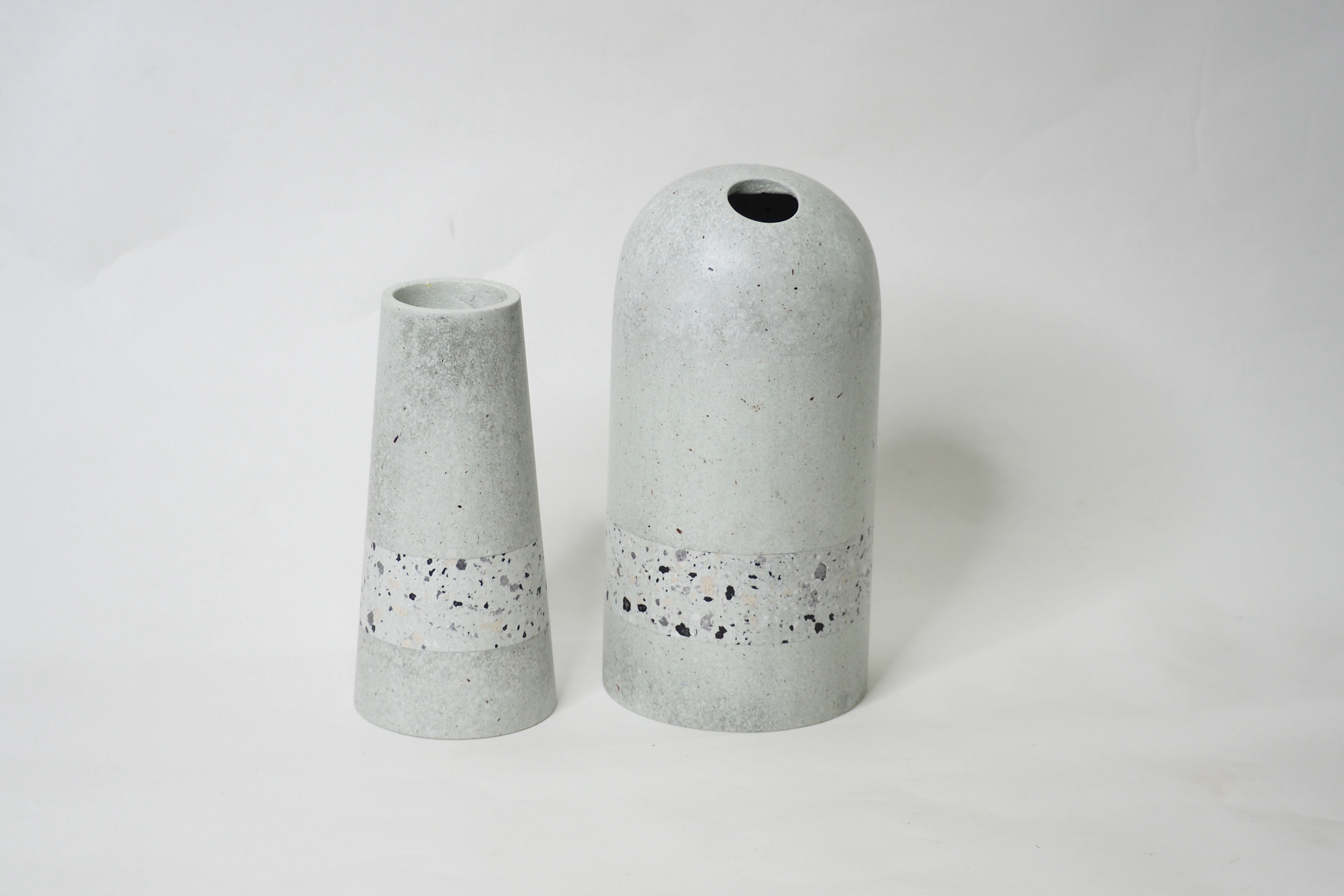 NEXTS NO.3  :  PAPER VASE  -  Our designs give new life to recycled paper and other natural materials,  Handmade sculptures , Which is created piece by piece.