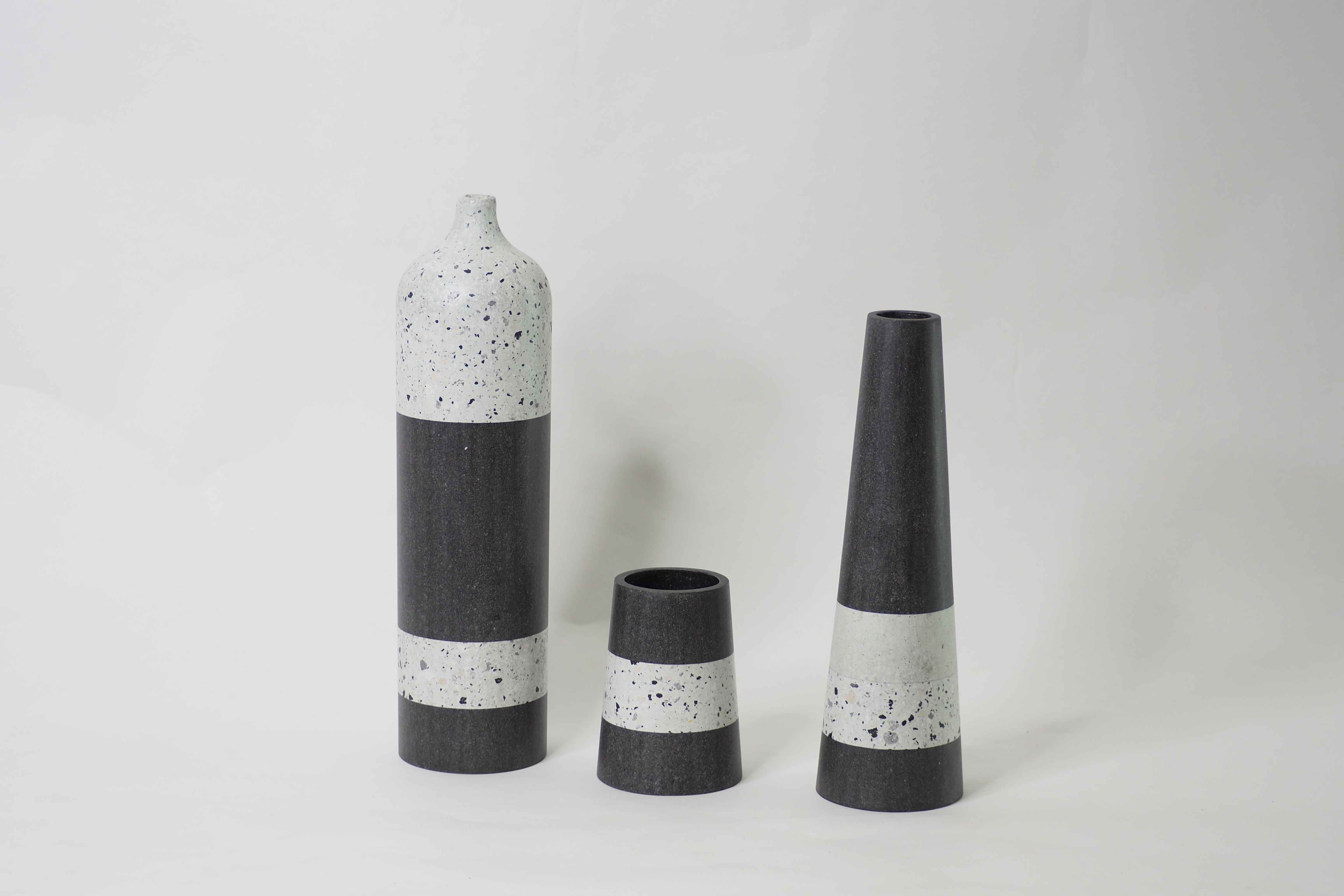 NEXTS NO.3  :  PAPER VASE  -  Our designs give new life to recycled paper and other natural materials,  Handmade sculptures , Which is created piece by piece.