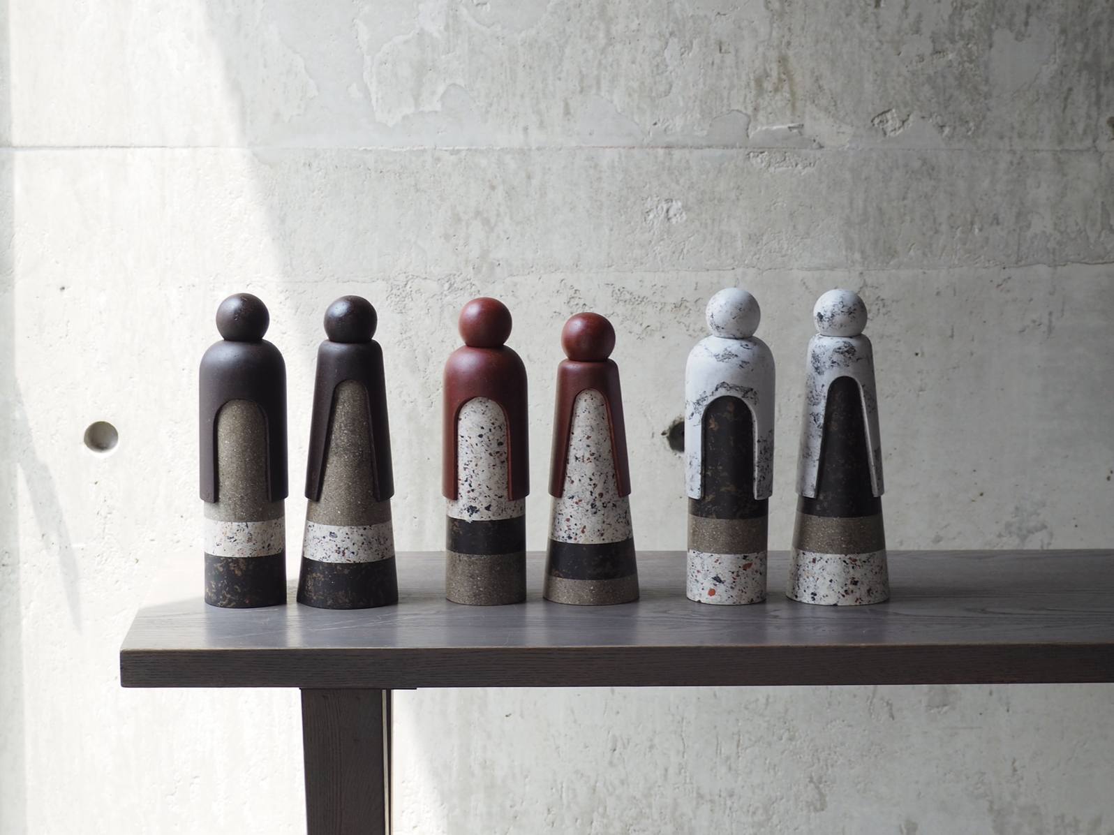 MR. & MRS. DUAL   :  PAPER SCULPTURE AND PAPER VASE ( 2 FUNCTIONS )  -  Our designs give new life to recycled paper and other natural materials,  Handmade sculptures , Which is created piece by piece.
