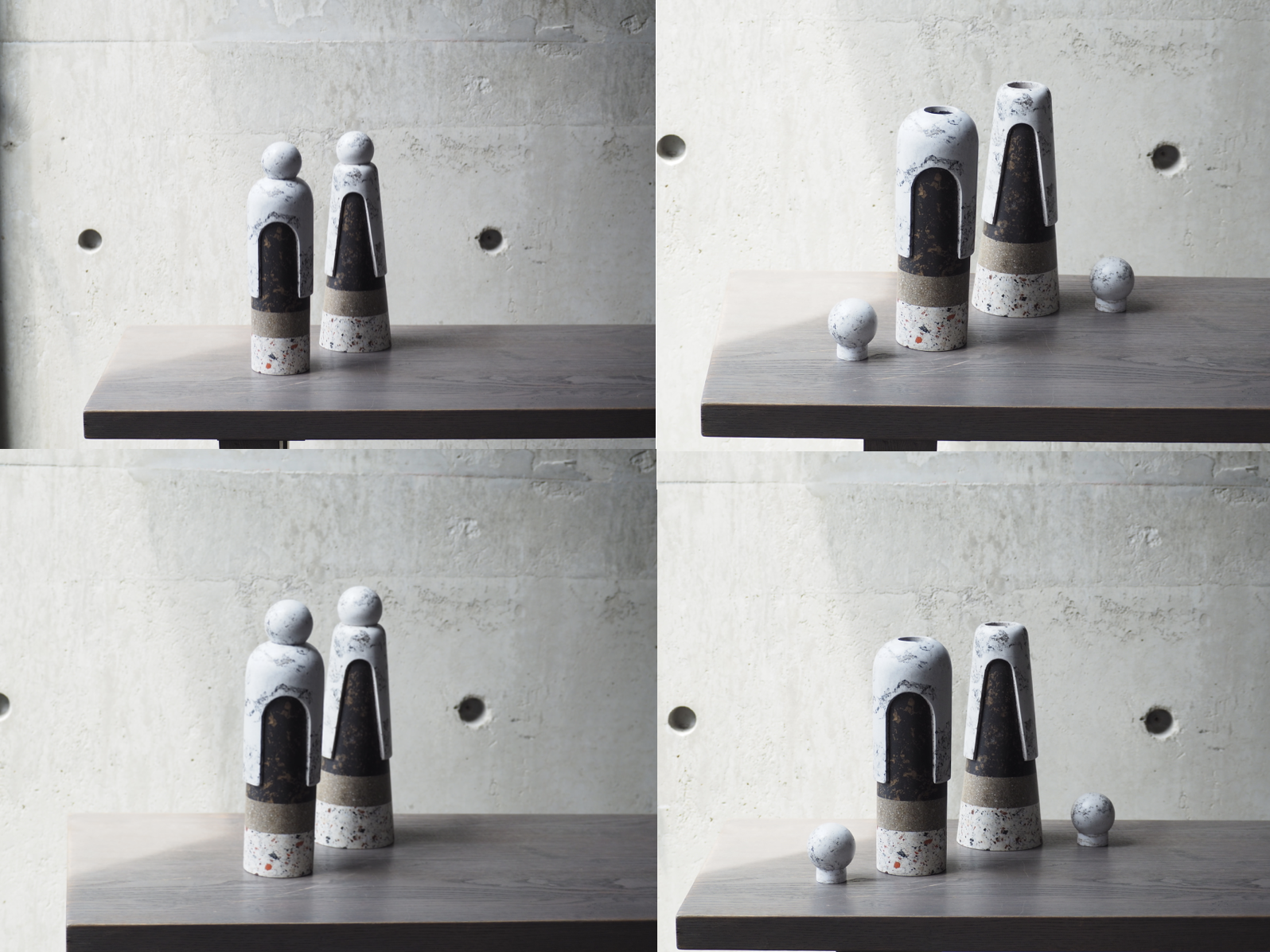 MR. & MRS. DUAL   :  PAPER SCULPTURE AND PAPER VASE ( 2 FUNCTIONS )  -  Our designs give new life to recycled paper and other natural materials,  Handmade sculptures , Which is created piece by piece.