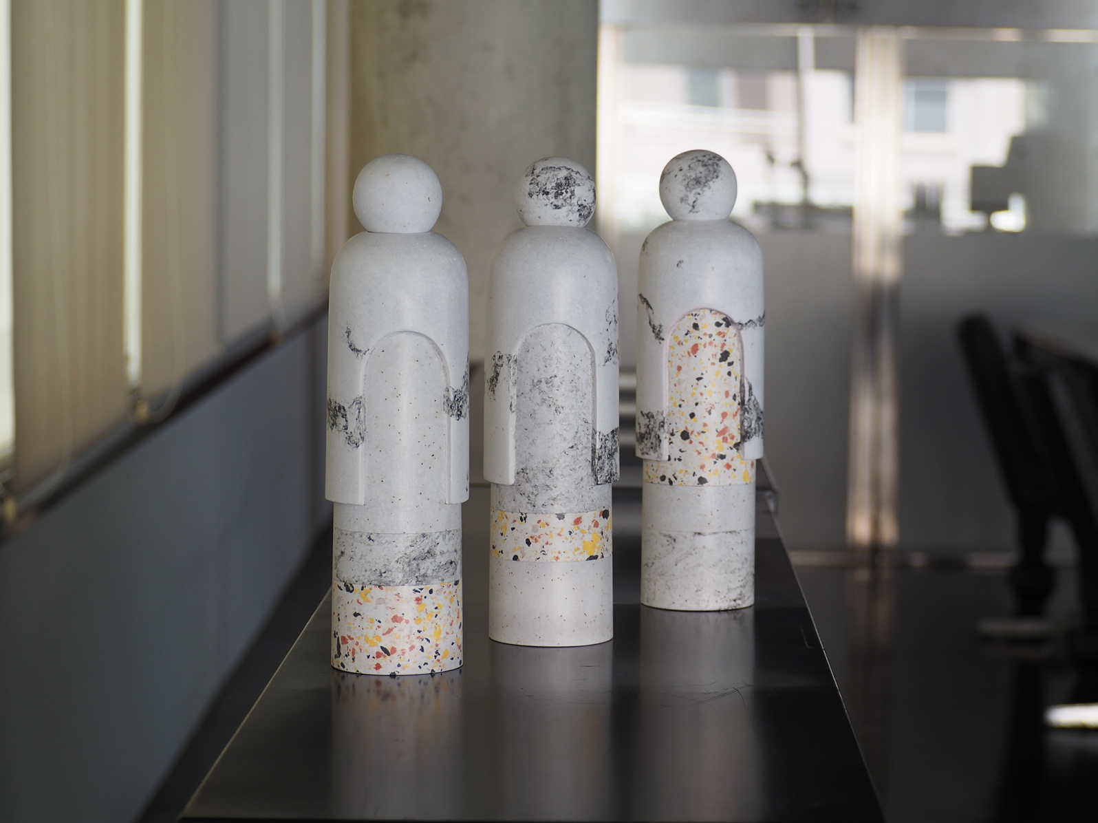 MR. & MRS. DUAL   :  PAPER SCULPTURE AND PAPER VASE ( 2 FUNCTIONS )  -  Our designs give new life to recycled paper and other natural materials,  Handmade sculptures , Which is created piece by piece.