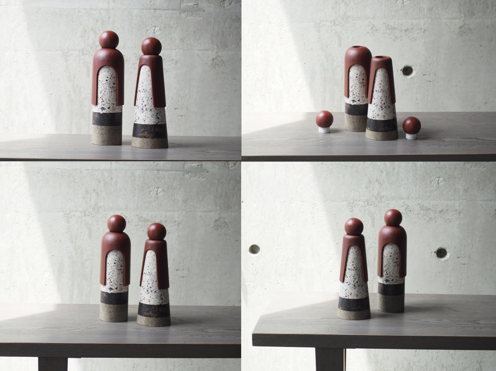 MR. & MRS. DUAL   :  PAPER SCULPTURE AND PAPER VASE ( 2 FUNCTIONS )  -  Our designs give new life to recycled paper and other natural materials,  Handmade sculptures , Which is created piece by piece.