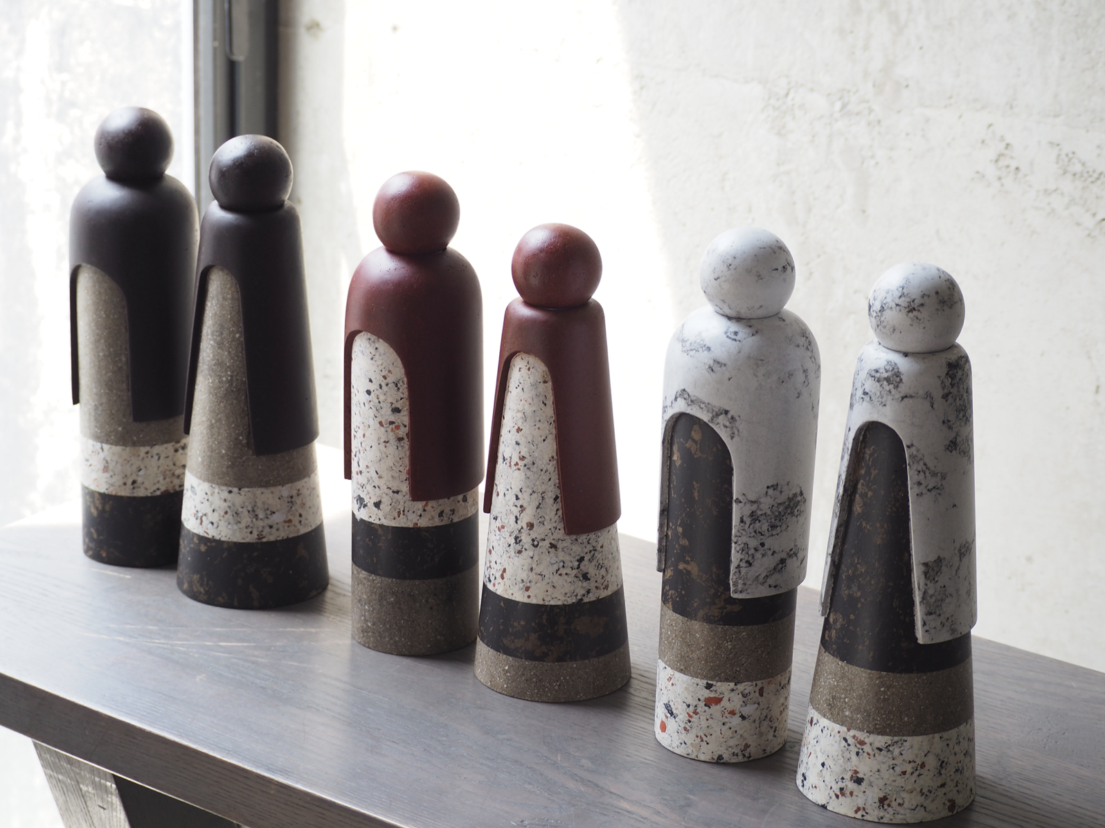 MR. & MRS. DUAL   :  PAPER SCULPTURE AND PAPER VASE ( 2 FUNCTIONS )  -  Our designs give new life to recycled paper and other natural materials,  Handmade sculptures , Which is created piece by piece.