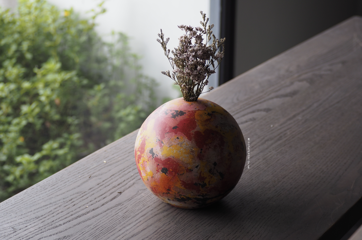 COLORFUL COLLECTION NO.1 : PAPER VASE - Our designs give new life to recycled paper and other natural materials, Handmade sculptures , Which is created piece by piece. COLORFUL COLLECTION NO.1 : PAPER VASE - Our designs give new life to recycled paper and other natural materials, Handmade sculptures , Which is created piece by piece.
