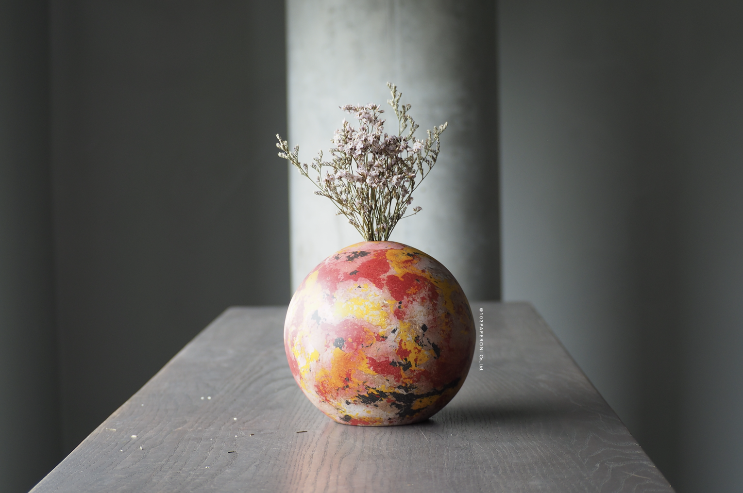 COLORFUL COLLECTION NO.1 : PAPER VASE - Our designs give new life to recycled paper and other natural materials, Handmade sculptures , Which is created piece by piece. COLORFUL COLLECTION NO.1 : PAPER VASE - Our designs give new life to recycled paper and other natural materials, Handmade sculptures , Which is created piece by piece.