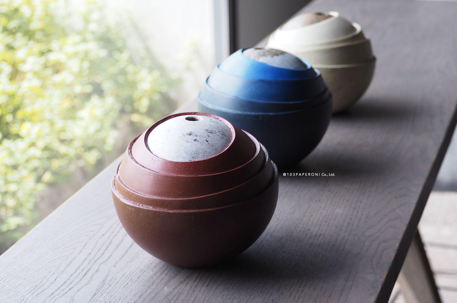 103PAPER NO.50 : PAPER VASE - Our designs give new life to recycled paper and other natural materials, Handmade sculptures , Which is created piece by piece. 103PAPER NO.50 : PAPER VASE - Our designs give new life to recycled paper and other natural materials, Handmade sculptures , Which is created piece by piece.