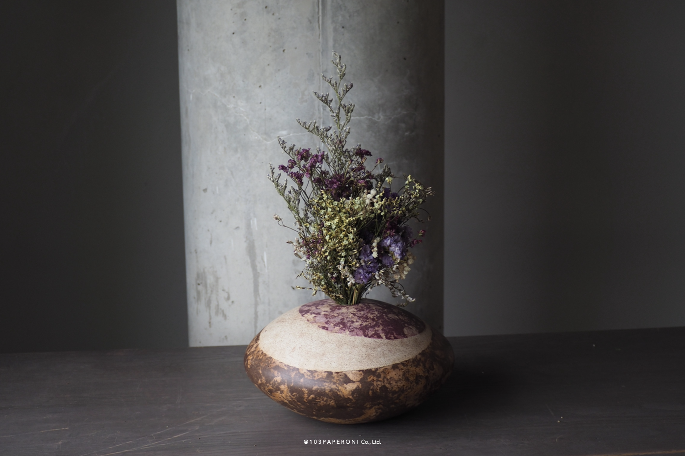 RE COLLECTION (RE VASE) NO.1-4 : PAPER VASE - Our designs give new life to recycled paper and other natural materials, Handmade sculptures , Which is created piece by piece. RE COLLECTION (RE VASE) NO.1-4 : PAPER VASE - Our designs give new life to recycled paper and other natural materials, Handmade sculptures , Which is created piece by piece.