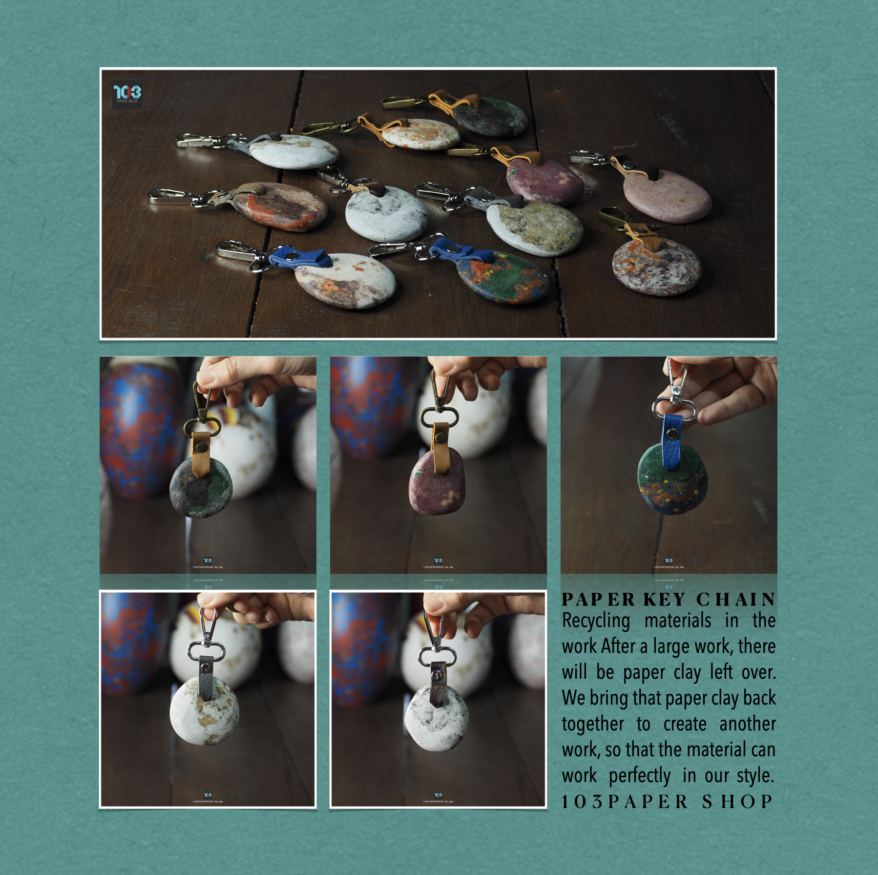 PAPER KEY CHAIN : Our designs give new life to recycled paper and other natural materials, Handmade sculptures , Which is created piece by piece. PAPER KEY CHAIN : Our designs give new life to recycled paper and other natural materials, Handmade sculptures , Which is created piece by piece.
