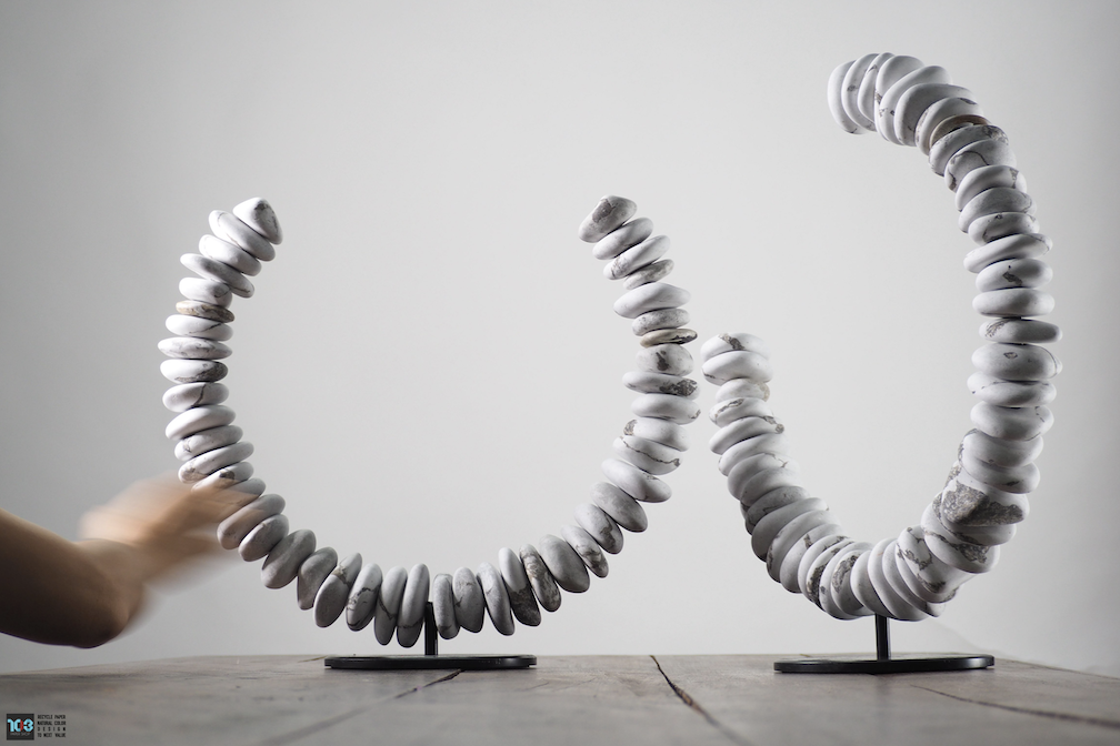 Treung / ตรึง - Paper Sculpture Decorate  -  Our designs give new life to recycled paper and other natural materials,  Handmade sculptures , Which is created piece by piece.