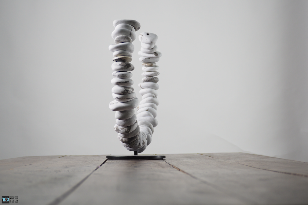 Treung / ตรึง - Paper Sculpture Decorate  -  Our designs give new life to recycled paper and other natural materials,  Handmade sculptures , Which is created piece by piece.